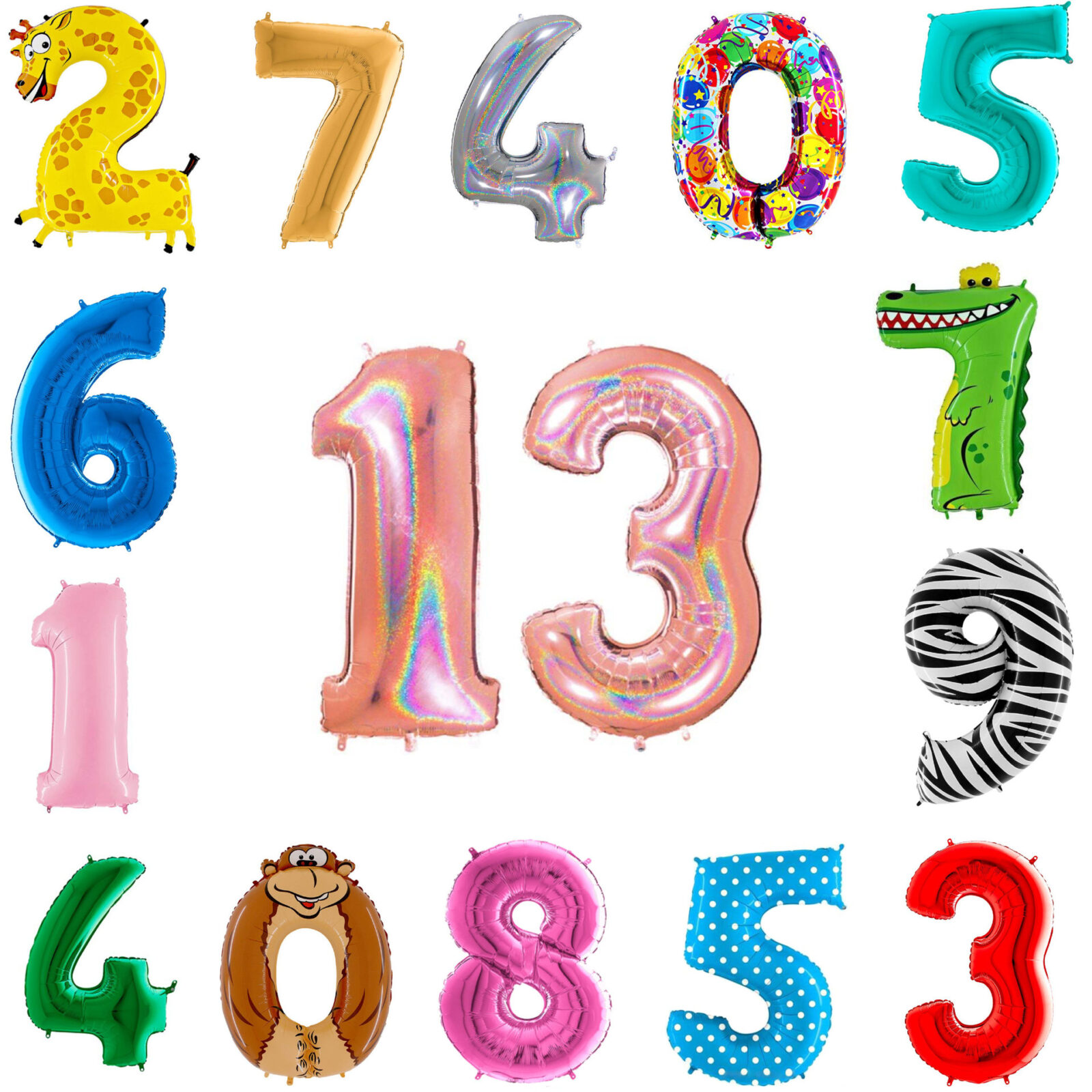 Number Balloons