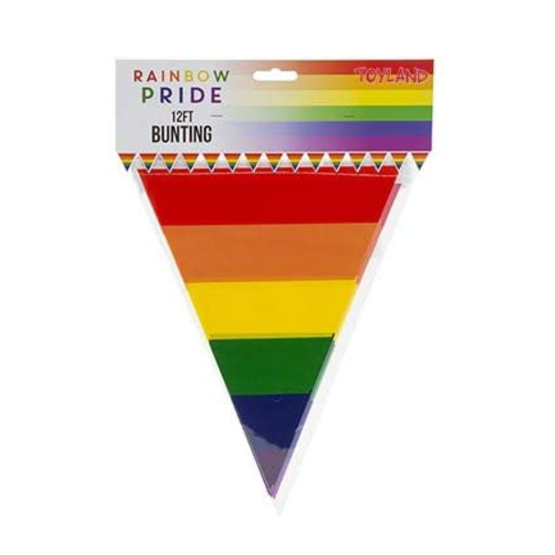 12ft 3 6m Rainbow Pride Bunting Party Decorations Lgbt Balloon Shop